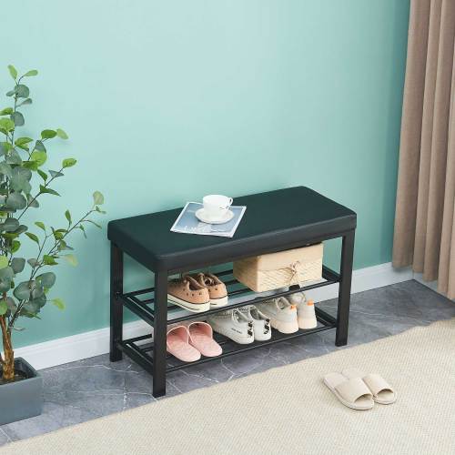 Entryway Shoe Storage Bench