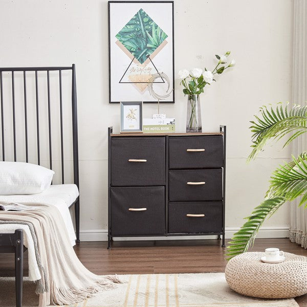 5 Drawer Dresser Storage Organizer